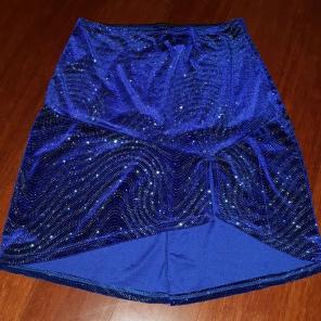 Pretty dazzling sparking swirls skirt