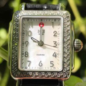 Michele Mini Deco Watch