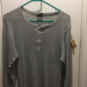 Medium Grey Henley