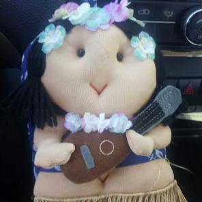 NWT ADORIBLE HAWAIIAN GIRL OVEN MIT!!