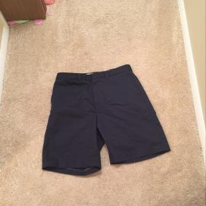 Men's Navy Blue Work Shorts