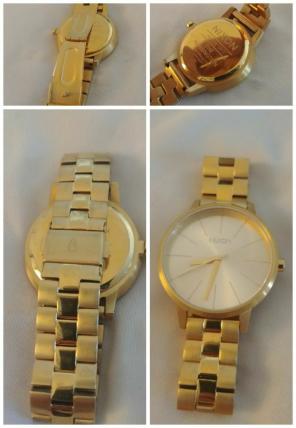 Gold Nixon watch