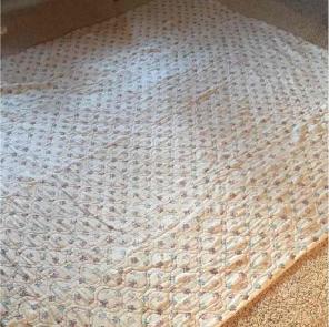 Floral Bedspread Flower Pattern Print