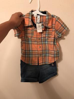 Nwt 3-6 Month Baby Outfit