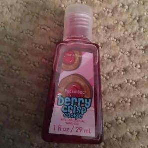 berry crisp cookie butter pocketbac bbw