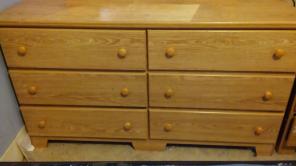 Wooden dresser (veneer)