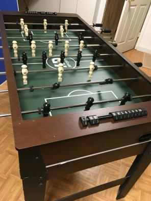 foozball table