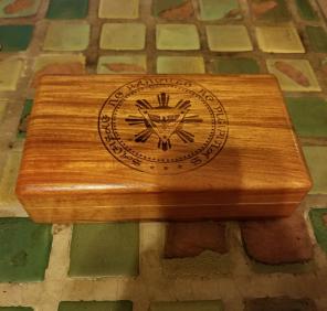 Tabacalera Vintage Hinge Cigar Box Globo