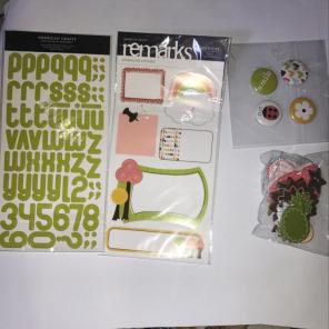 American Crafts Journal Scrapbooking Set