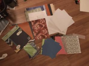 Scrapbook sheets and stickers