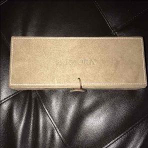Pandora 3 tier suede jewelry box