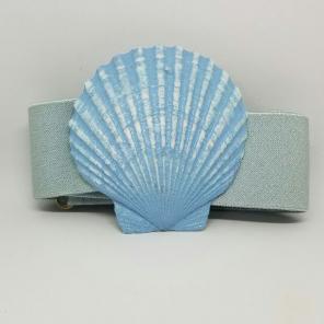 Vintage Seashell Stretch Belt
