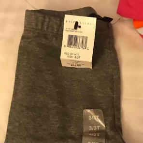 3T Girls polo tights