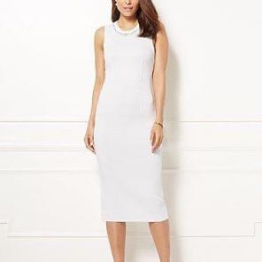 NY & Company - White Knit Dress