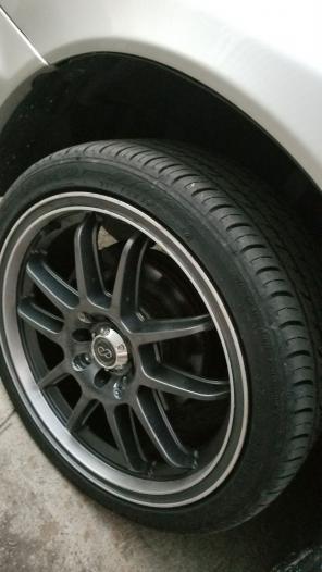 4 Enkei Rims Toyo 4 plus tires