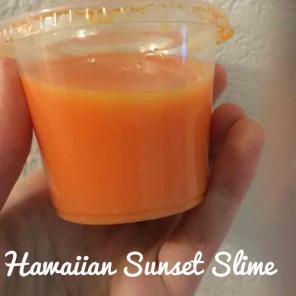 Hawaiian Sunset Slime 4oz