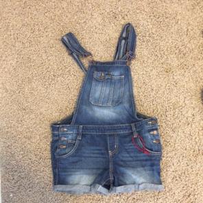 Denim Jean Overalls Size MEDIUM