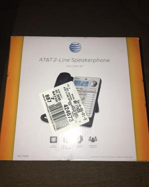 AT&T 2 Line Speakerphone Perfect Conditi