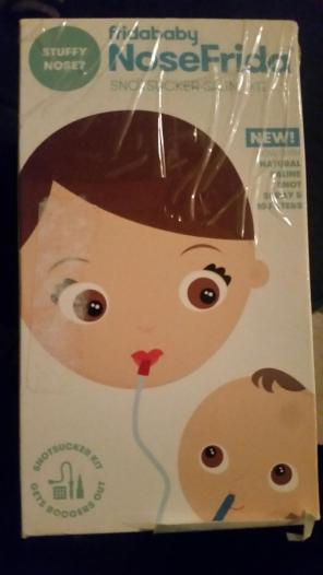 Fridababy nosefrida snotsucker salinekit