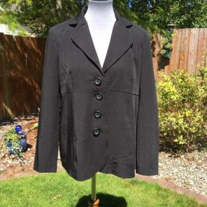 Motherhood Maternity Black Raincoat