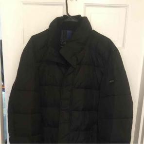 calvin klein puffer coat