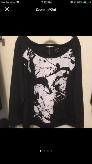 Torrid Paint Splatter Sweatshirt