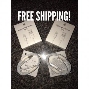 2x 100% OEM 6FT Apple iPhone Charger