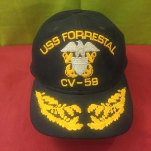 HISTORICAL : USS FORRESTAL CV-59 CAP
