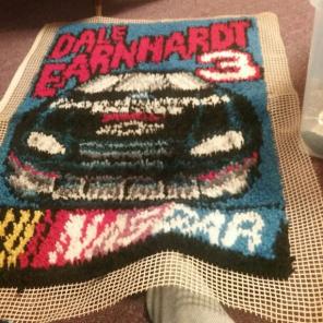 Dale Earnhardt rug