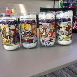 Flintstone Vintage Glasses