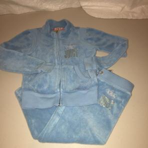 Blue Juicy Couture Track Suit Size 2