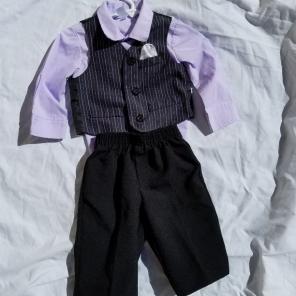 Boys Suit Vest Set 12 Months