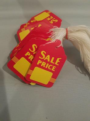 100 ct. For sale price tags