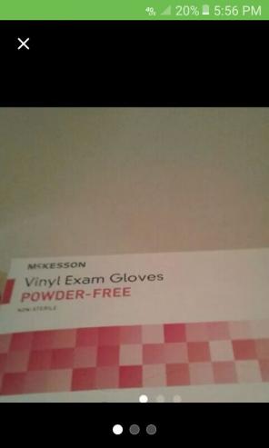 Vinyl Exam gloves