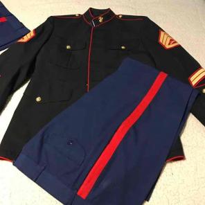 Mens marine corps blues uniform