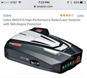 Cobra Radar Detector Model XRS 9730