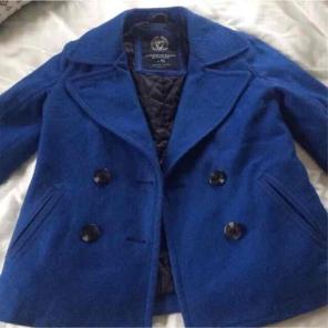 American Eagle Cobalt Blue Coat