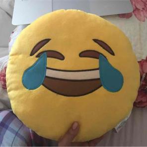 Laughing Emoji Pillow