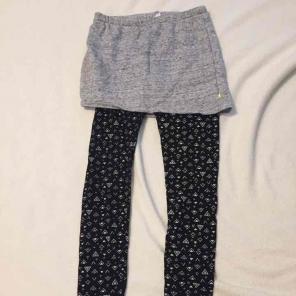 Girl's XL Kind Is Cool skirt w/leggings