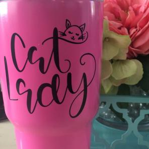 "Cat Lady" Decal