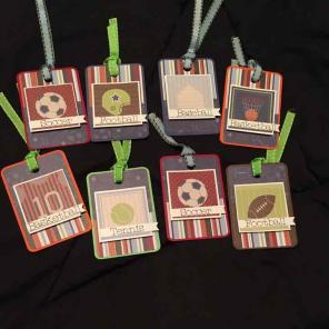 Sports tags Lot