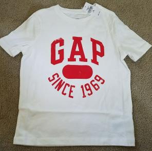GAP ss logo tee