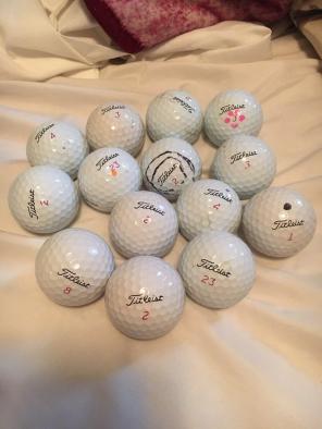75 Titliest ProV1 and ProV1x balls