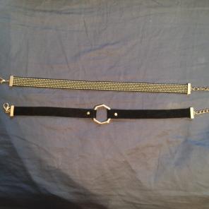 Zara Leather Choker Set