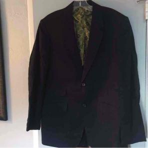 Blk Linen 2Button Blazer