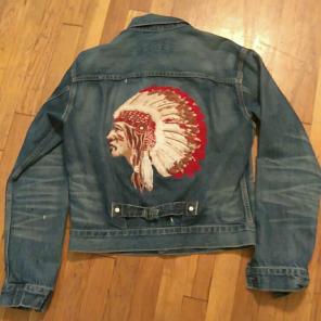 Ralph Lauren Indian head denim jacket