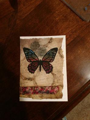 Just because card