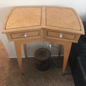 Birds Eye Maple jewelry Table
