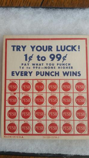 Vintage Punch Cards