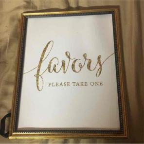 favor sign
